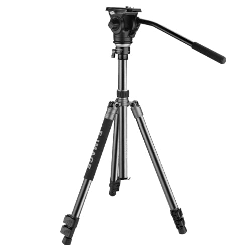 E-Image Aluminum Tripod with 610FH Fluid Head