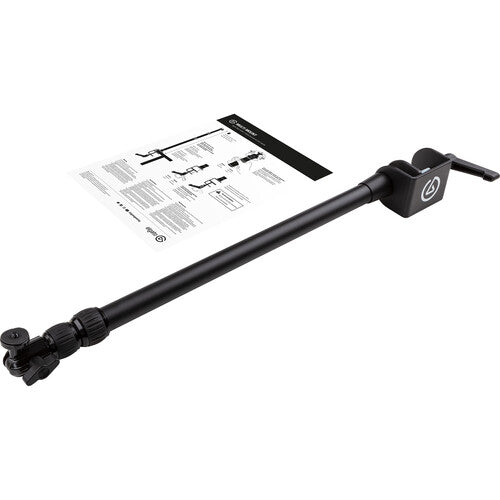 Elgato Multi Mount - Extendable up to 125cm; 3-section steel monopod; Center ball head; Padded desk clamp; Rubber twist locks.