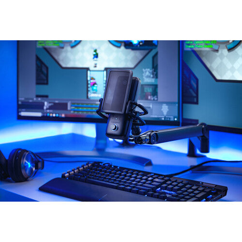Elgato Wave Mic Arm LP - Low Profile Studio-grade boom arm; 740 mm Horizontal; 70mm desk clearance; 160mm upper arm clearance
