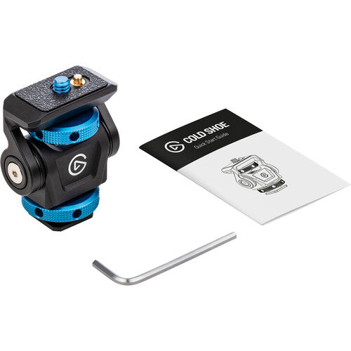 Elgato Cold Shoe - Premium mounting solution; 1/4 inch Thread; Lock; Fix and Dampening .