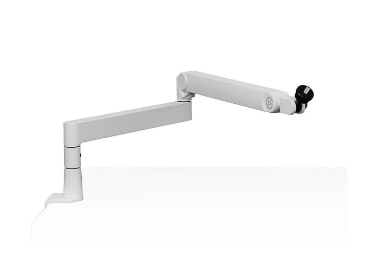 Elgato Wave Mic Arm Pro - Studio-grade boom arm; 780 mm Horizontal reach; 750 mm vertical reach; 150 mm Riser extension - White