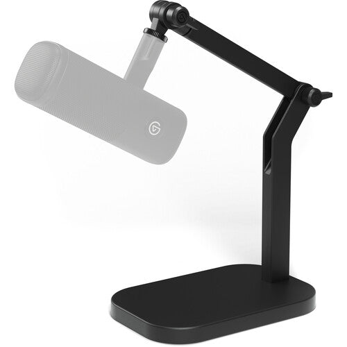 Elgato Wave Desk Stand - 1kg Load; 216mm horizontal reach; 411mm vertical reach; 275° arm rotation; 360° head rotation.