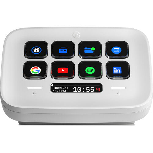 Elgato Stream Deck Neo - 8 x customizable LCD keys; 2 x Touch Points; Customizable Infobar.