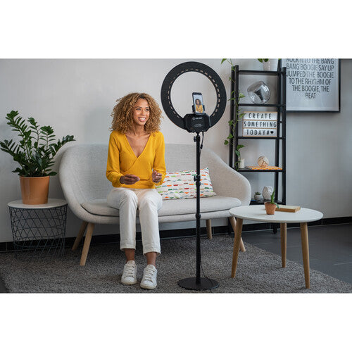 Elgato Ring Light - Brightness - 2500 Lumens (adjustable); Color Range 2900 - 7000K; Connection: 2.4 GHz / 5 GHz; 802.11 a/b/g/n