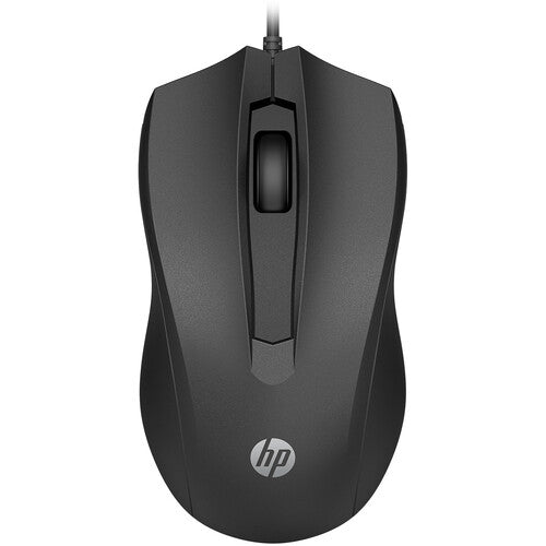 HP 105 Black Wired Mouse