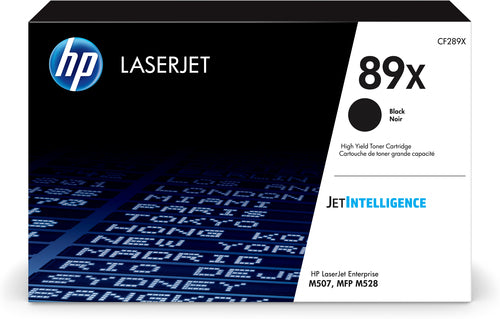 Hp # 89x Black Laserjet Toner Cartridge