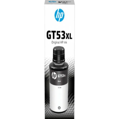 Hp Gt53xl 135ml Black Original Ink Bottle