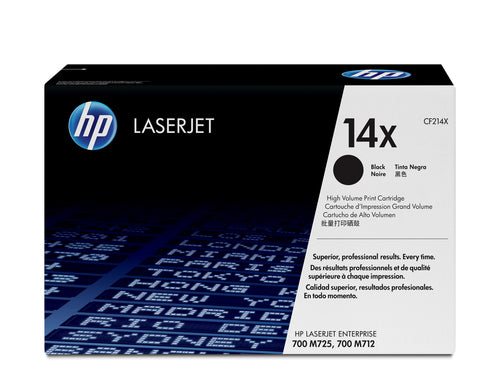 HP 14x Black Toner Cartridge