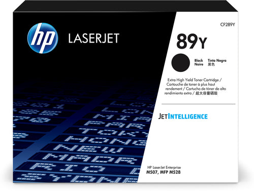 Hp # 89y Black Laserjet Toner Cartridge