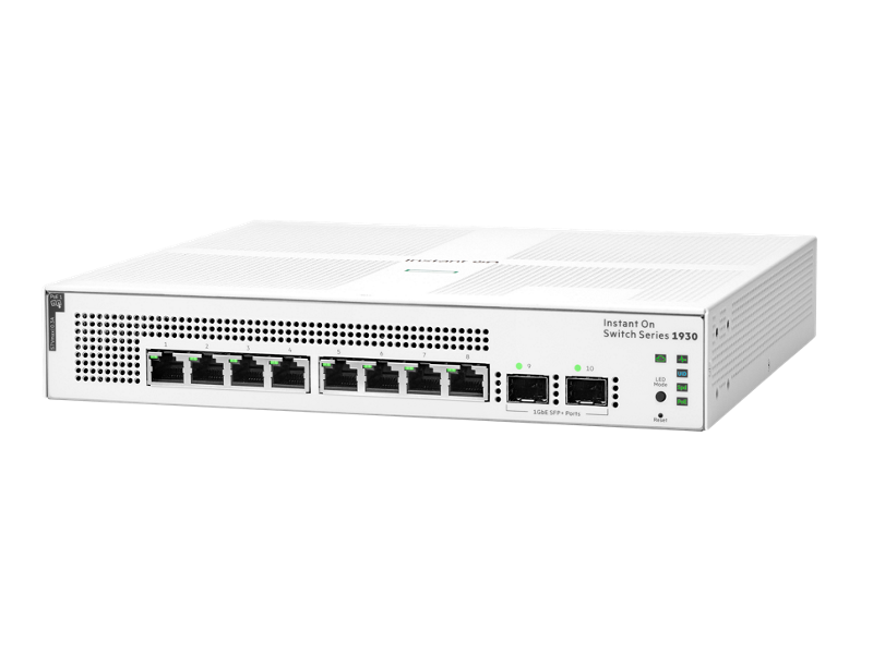 Hp Aruba Ion 1930 8g Poe 2sfp 124w Switch