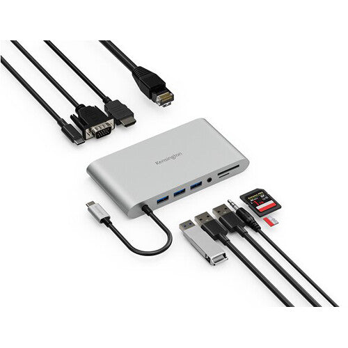 Kensington USB-C Mobile Dock  UH1440P 10 IN 1 Design