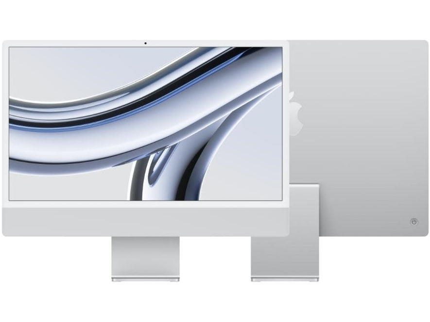 iMac 24-inch Apple M3 chip with 8-core CPU and 10-core GPU, 256GB SSD - Silver