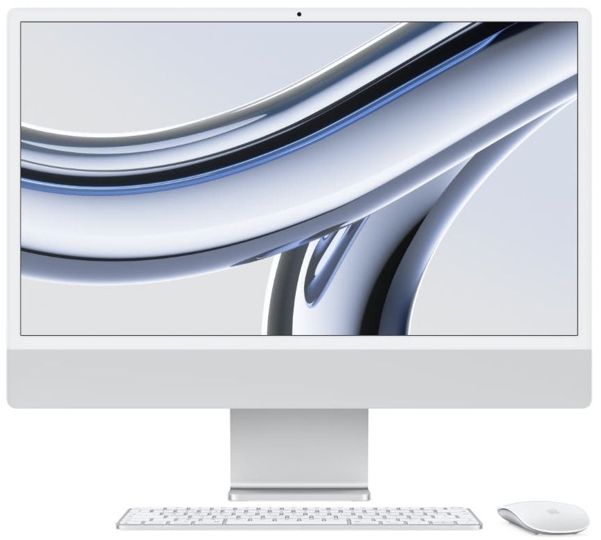 iMac 24-inch Apple M3 chip with 8-core CPU and 10-core GPU, 512GB SSD - Silver