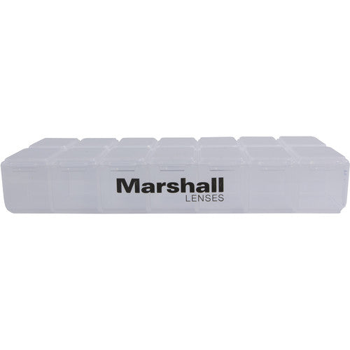 Marshall 2.3mm, 2.8mm, 6mm, 8mm, 12mm & 16mm M12 Lens Pack with Multi Lens Case