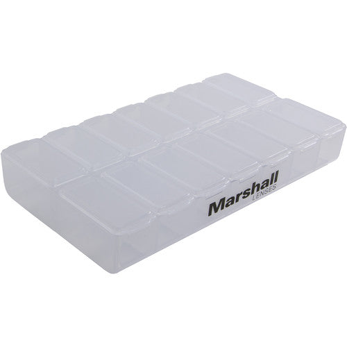Marshall 2.3mm, 2.8mm, 6mm, 8mm, 12mm & 16mm M12 Lens Pack with Multi Lens Case