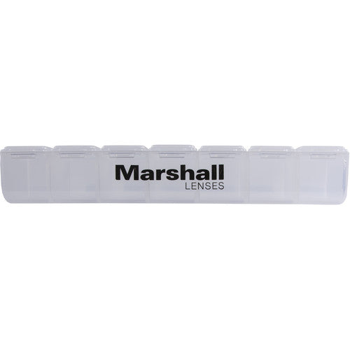 Marshall 2.3mm, 2.8mm, 6mm, 8mm, 12mm & 16mm M12 Lens Pack with Multi Lens Case