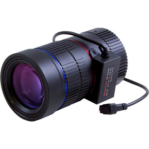 Marshall 16-70mm F1.4 8MP 4K/UHD C Mount Auto-Iris Zoom Lens (AOV approx. 30-7°)