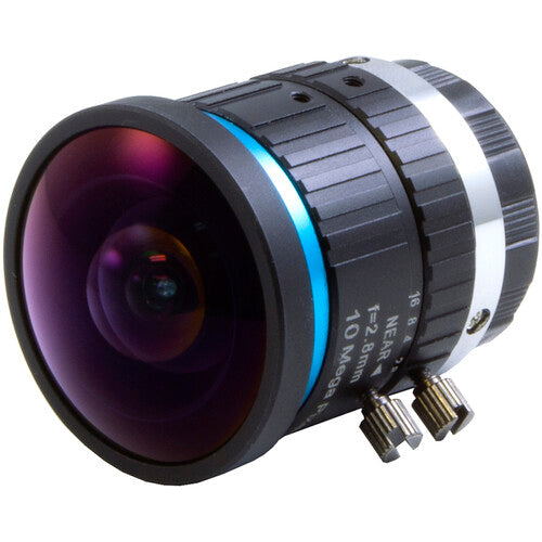 Marshall 2.8mm F1.6 10MP 4K/UHD CS Mount Prime Lens (AOV approx. 160°)