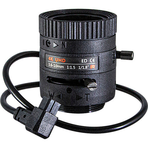 Marshall 3.6-10mm F1.0 8MP CS Mount Auto-Iris Zoom Lens