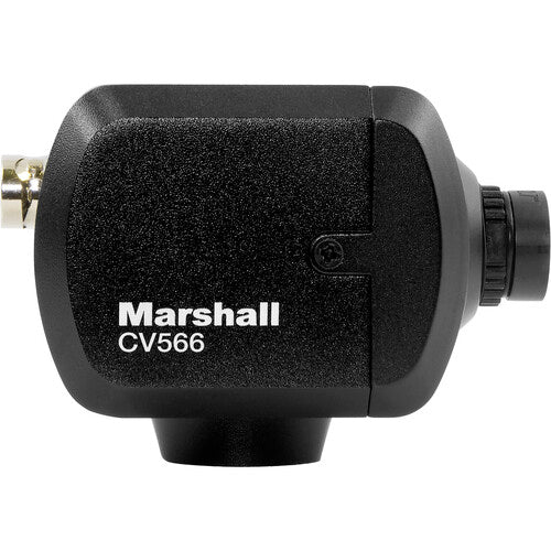 Marshall CV566 Genlock Mini Broadcast Camera with 4.0mm Interchangeable Lens - 3G-SDI & HDMI Outputs