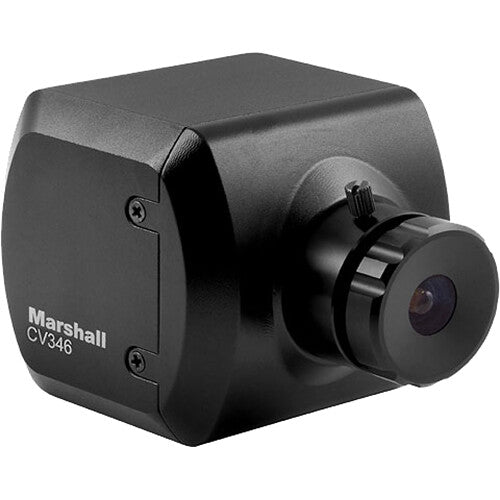 Marshall Compact Broadcast Camera with CS Lens Mount - 3G-SDI & HDMI Outputs