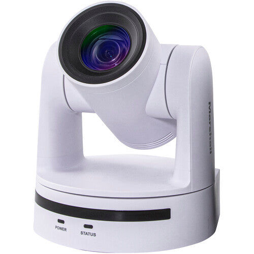 Marshall HD PTZ Camera with 3mm-15mm 5x Zoom Lens – USB3.0, HDMI & IP Outputs (White)