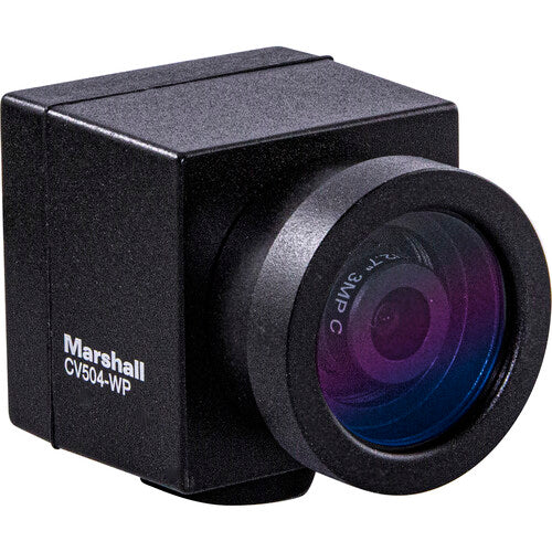 Marshall IP67 Weatherproof Mini Broadcast Camera with 4.0mm Interchangeable Lens - 3G-SDI Output