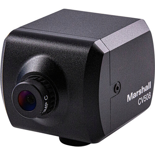 Marshall Mini Broadcast Camera with 4.0mm Interchangeable Lens - 3G-SDI & HDMI Outputs