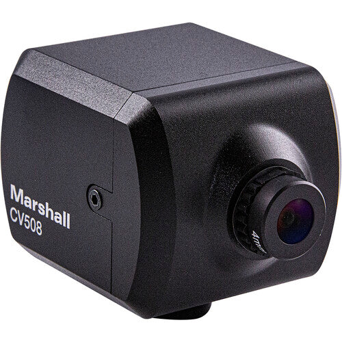 Marshall Mini Broadcast Camera with 4.0mm Interchangeable Lens - 3G-SDI & HDMI Outputs