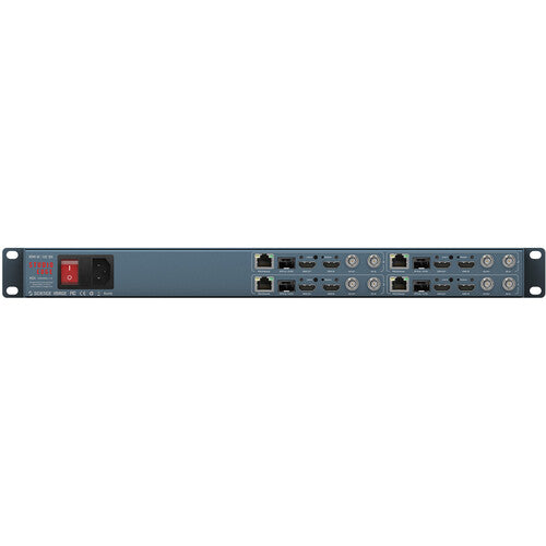 Science Image 4 channel SDI/HDMI In/Out High-Bandwidth NDI 12G-SDI/HDMI 4K60 Bi-Directional Encoder/Decoder