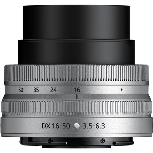 Nikon NIKKOR Z 16-50MM f3.5-6.3 VR DX  Lens (Silver)