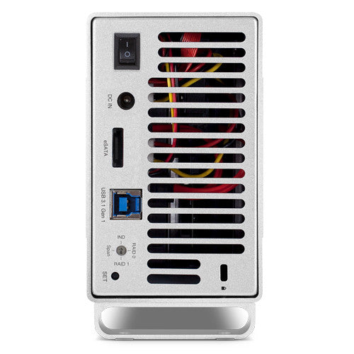 OWC 2 Bay Mercury Elite Pro USB3.1|ESATA RAID 0TB