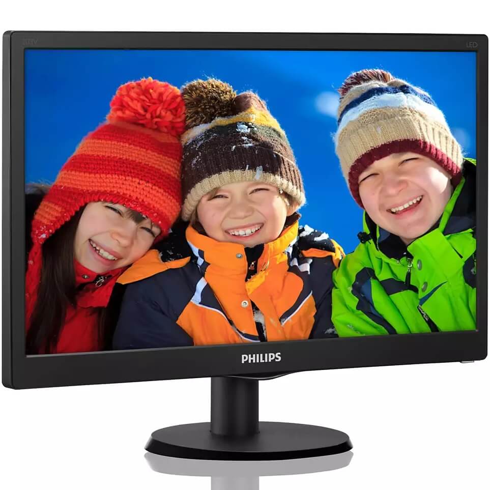 Philips 203V5LHSB2 | 19.5" Monitor | 3 Year Carry-In Warranty