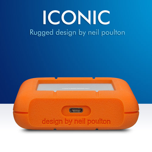 Seagate LaCie 1TB Rugged Mini USB-C Hard Drive