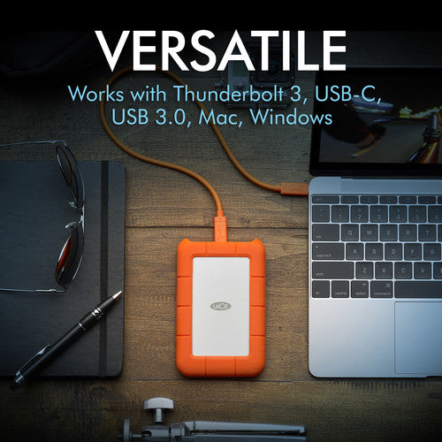 Seagate LaCie 1TB Rugged Mini USB-C Hard Drive