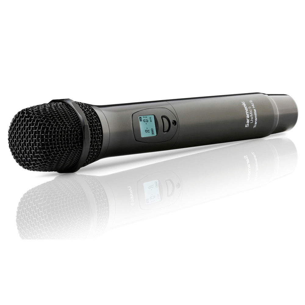 Saramonic UwMic9KIT4 RX9+HU9 UHF Handheld Wireless Microphone System