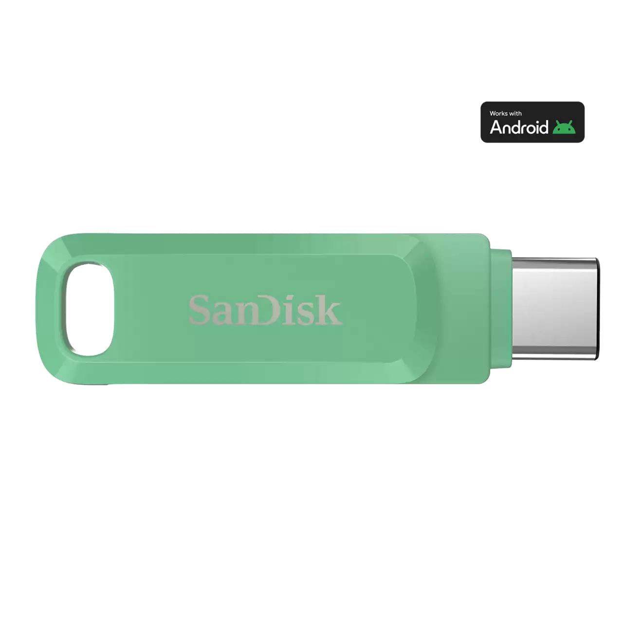 SanDisk Ultra Dual Drive Go USB Type- C, Absinthe Green, Global, 150MB/s 64GB