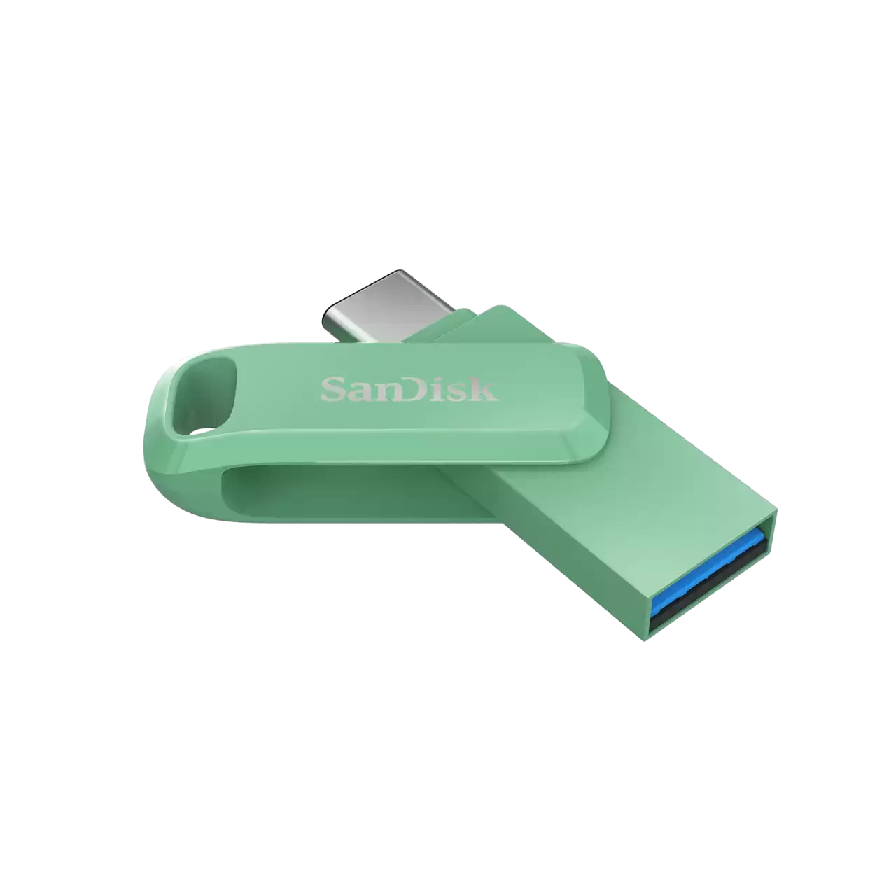 SanDisk Ultra Dual Drive Go USB Type- C, Absinthe Green, Global, 400MB/s 256GB