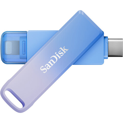 SanDisk Creator Phone Drive includes USB-Type C™ and Lightning connectors, 256GB