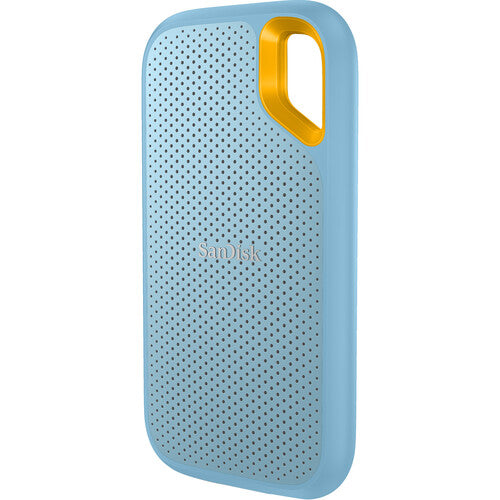 SanDisk Extreme Portable SSD 1050MB/s R, 1000MB/s W, PC, MAC, 1TB, 5Y Warranty, Sky Blue color