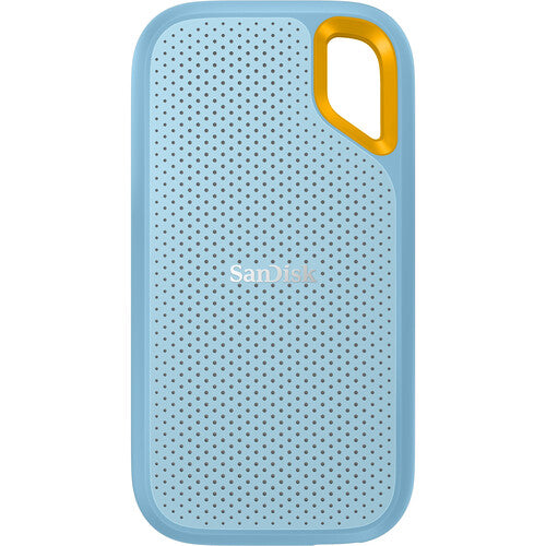 SanDisk Extreme Portable SSD 1050MB/s R, 1000MB/s W, PC, MAC, 4TB, 5Y Warranty, Sky Blue color