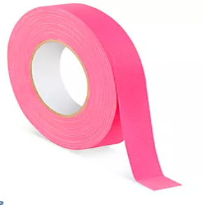 Scappa Gaffer Tape 1" (24MMx25M) Fluorescent Pink