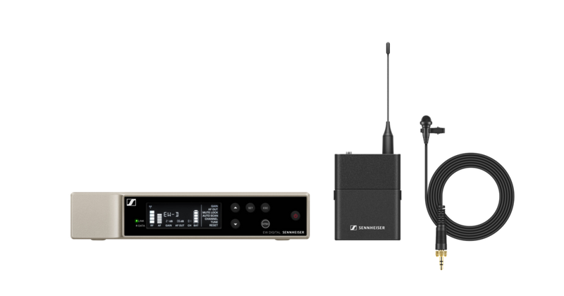 Sennheiser EW-D ME2 SET (S1-7), Receiver, Bodypack Transmitter,Evolution Wireless Digital Lavalier Set