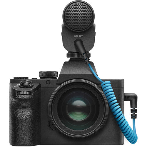Sennheiser MKE 400 Rifle Microphone for Semi-professional Cameras, 3.5mm Stereo Mini Jack