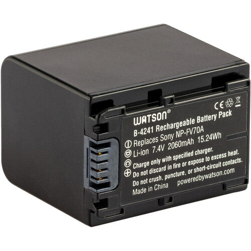 Sony NP-FV70A Rechargeable Battery Pack (1960mAh, 6.8-8.4V)