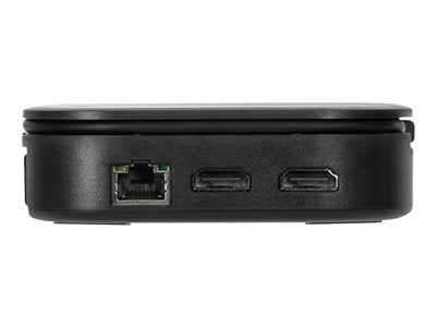 Targus USB-C and USB-A Dual HDMI Mobile Docking Station with 80 Watt Power Pass Through