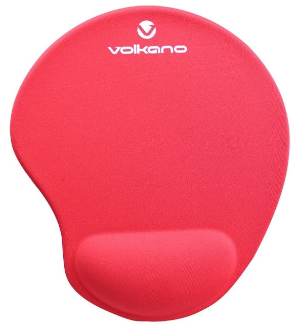 Volkano Comfort series gel wristguard mousepad - red