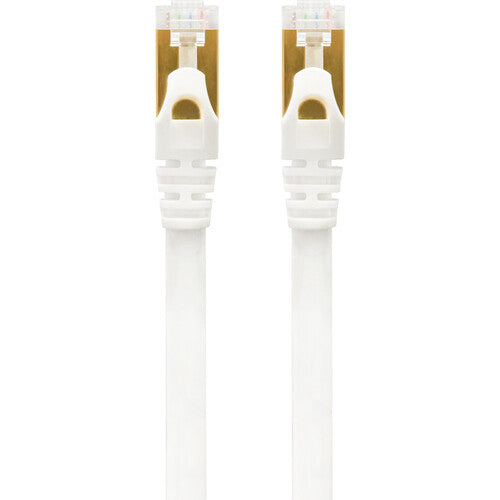 VolkanoX Giga series Cat 7 Ethernet cable 1meter - white gold tips