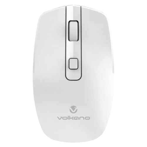 Volkano Granite Series Rechargeable Wireless Mouse - White