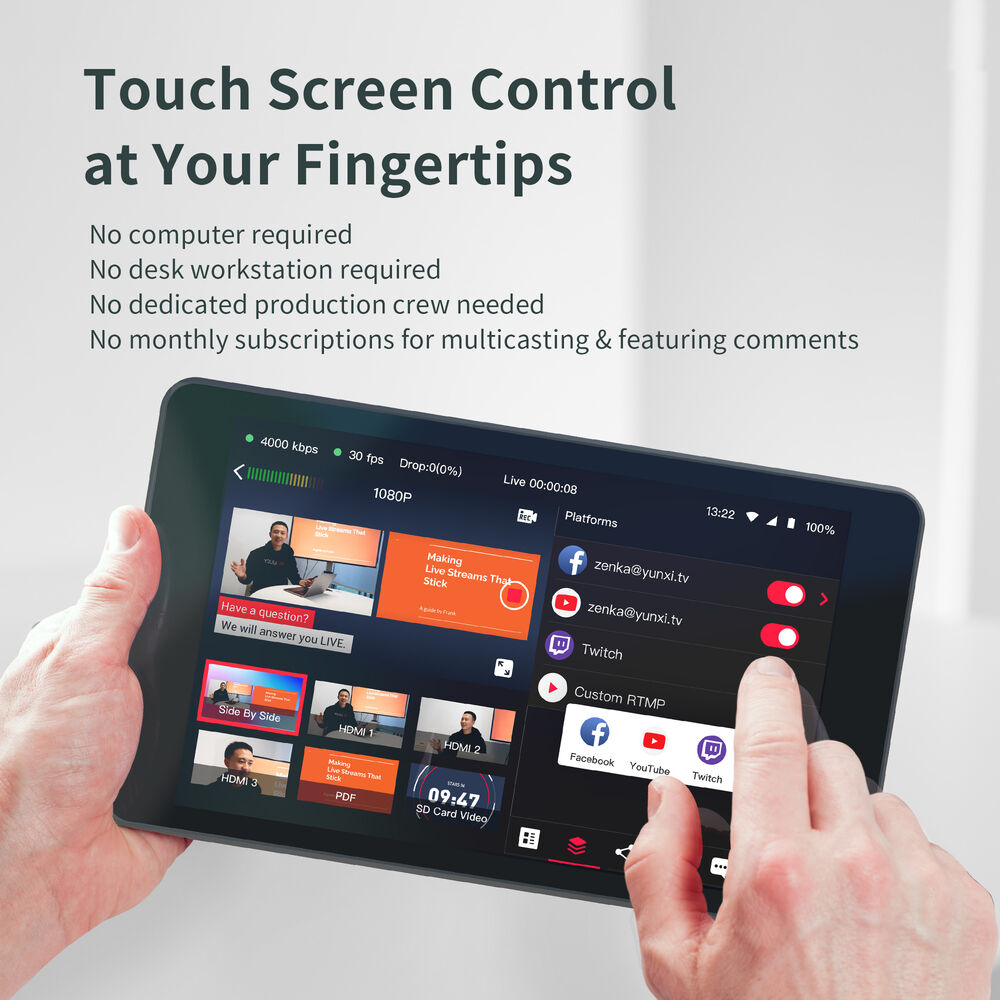 YoloLiv YoloBox Pro Portable Multi-Camera Streaming Encoder